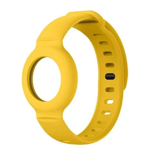 Чехол-браслет iLoungeMax для AirTag Yellow в Виннице