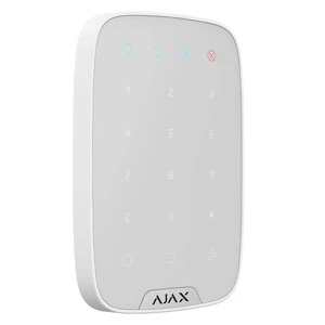 Беспроводная сенсорная клавиатура Ajax KeyPad White - Фото 2