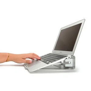 Алюминиевая подставка CoTEetCI Notebook Stand Silver для MacBook | iPad - Фото 2
