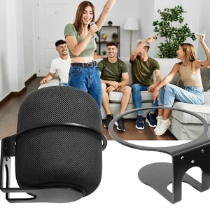 Настенный держатель iLoungeMax Aluminium Holder Stand Black для HomePod 2 - Фото 4