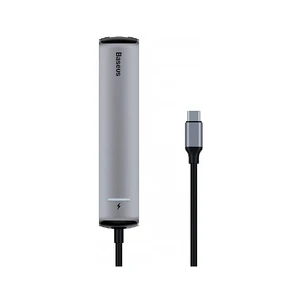 Хаб Baseus Mechanical Eye 6 in 1 USB Type-C CAHUB-J0G - Фото 1