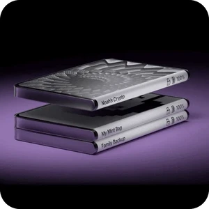 Аппаратный холодный криптокошелек Ledger Stax для криптовалюты и NFT с дисплеем и USB-C, поддержка 5000+ монет, беспроводная зарядка - Фото 10