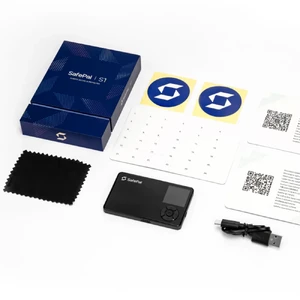 Аппаратный бесконтактный холодный оффлайн криптокошелек SafePal S1 с дисплеем, USB-C, батареей 400 мАч и генератором случайных чисел - Фото 9