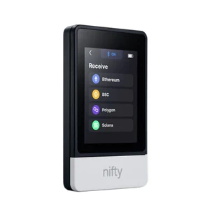 Апаратний криптогаманець SecuX Nifty для криптовалюти/NFT з дисплеєм, Bluetooth, USB-C, акумулятором 600мАг - Фото 7
