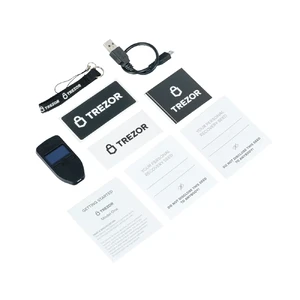 Универсальный аппаратный micro-USB криптокошелек Trezor Model One Black с дисплеем и поддержкой 1250 монет/токенов - Фото 7