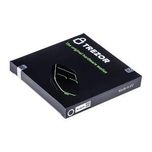 Универсальный аппаратный micro-USB криптокошелек Trezor Model One Black с дисплеем и поддержкой 1250 монет/токенов - Фото 9