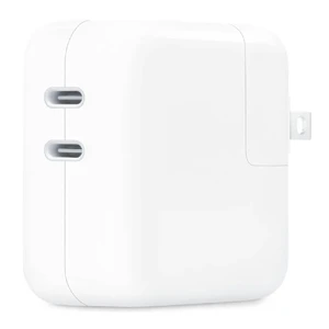 Зарядний пристрій Apple Dual USB-C Port Power Adapter 35W (MNWP3) US MNWP3 - Фото 1
