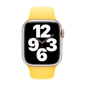 Ремешок Apple 41mm | 40mm | 38mm Lemon Zest Sport Band S | M&M | L (MN2A3) для Apple Watch - Фото 2
