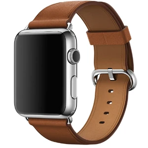 Ремінець Apple Ultra 49mm | 45mm | 44mm | 42mm Saddle Brown Classic Buckle (MMHE2) для Apple Watch - Фото 3