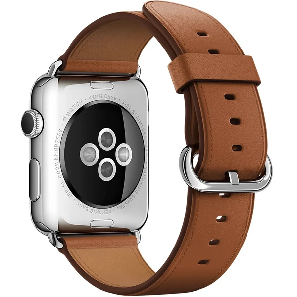 Ремінець Apple Ultra 49mm | 45mm | 44mm | 42mm Saddle Brown Classic Buckle (MMHE2) для Apple Watch у Вінниці