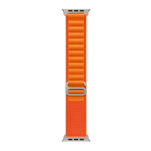 Ремешок Apple Alpine Loop Orange для Apple Watch Ultra Ultra 49mm | 45mm | 44mm | 42mm Размер M (MQDY3) - Фото 3