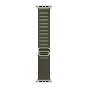 Ремешок Apple Alpine Loop Green для Apple Watch Ultra Ultra 49mm | 45mm | 44mm | 42mm Размер M (MQE03) - Фото 3