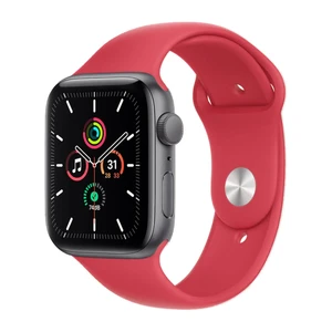 Ремінець Apple Sport Band S | M & M | L (PRODUCT)RED (MKUV3) для Apple Watch Ultra 49mm | 45mm | 44mm | 42mm Series SE | 7 | 6 | 5 | 4 | 3 | 2 |1 MKUV3 - Фото 1