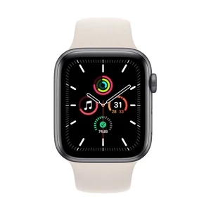 Ремешок Apple Sport Band S | M & M | L Starlight (MKUU3) для Apple Watch Ultra 49mm | 45mm | 44mm | 42mm Series - Фото 2