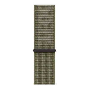 Ремінець Apple Sequoia/Pure Platinum Nike Sport Loop (MPHX3) для Apple Watch 41mm | 40мм | 38mm - Фото 3