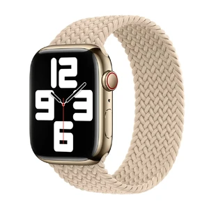 Ремешок Apple Braided Solo Loop Beige (MPA03) для Apple Watch 41mm | 40mm | 38mm Размер 9 MPA03 - Фото 1