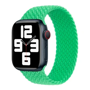 Плетеный монобраслет Apple Braided Solo Loop Bright Green (MN093) для Apple Watch 41mm | 40mm | 38mm Размер 7 MN093 - Фото 1