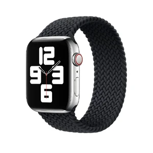 Плетений монобраслет Apple Braided Solo Loop Charcoal для Apple Watch Ultra 49mm | 45mm | 44mm | 42mm (MY8N2) Розмір 6 MY8N2 - Фото 1