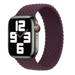 Плетеный монобраслет Apple Braided Solo Loop Dark Cherry (ML633) для Apple Watch Ultra 49mm | 45mm | 44mm | 42mm Размер 9 ML633 - Фото 1