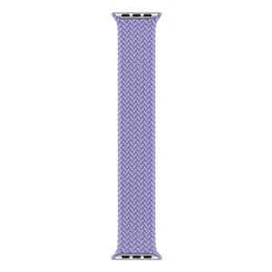 Плетеный монобраслет Apple Braided Solo Loop English Lavender (ML683) для Apple Watch Ultra 49mm | 45mm | 44mm | 42mm Размер 5 - Фото 3