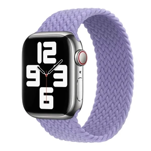 Плетеный монобраслет Apple Braided Solo Loop English Lavender (ML493) для Apple Watch 41mm | 40mm | 38mm Размер 1 ML493 - Фото 1