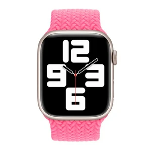 Плетеный монобраслет Apple Braided Solo Loop Flamingo (MN1L3) для Apple Watch Ultra 49mm | 45mm | 44mm | 42mm Размер 4 - Фото 2