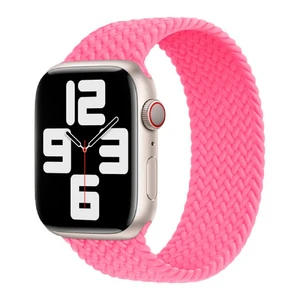 Плетеный монобраслет Apple Braided Solo Loop Flamingo (MN1L3) для Apple Watch Ultra 49mm | 45mm | 44mm | 42mm Размер 4 MN1L3 - Фото 1