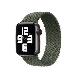 Плетений монобраслет Apple Braided Solo Loop Inverness Green для Apple Watch 41mm | 40mm | 38mm (MY6T2) Розмір 8 MY6T2 - Фото 1