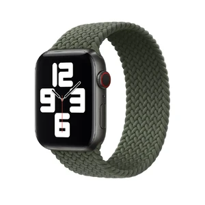 Плетений монобраслет Apple Braided Solo Loop Inverness Green для Apple Watch Ultra 49mm | 45mm | 44mm | 42mm (MY852) Розмір 8 MY852 - Фото 1