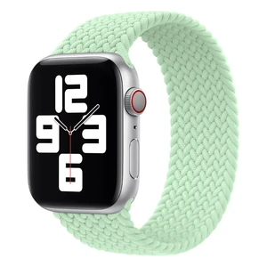 Плетеный монобраслет Apple Braided Solo Loop Pistachio для Apple Watch Ultra 49mm | 45mm | 44mm | 42mm (MJJP3) Размер 11 MJJP3 - Фото 1