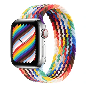 Плетеный монобраслет Apple Braided Solo Loop Pride Edition для Apple Watch 41mm | 40mm | 38mm (MJX13) Размер 2 MJX13 - Фото 1
