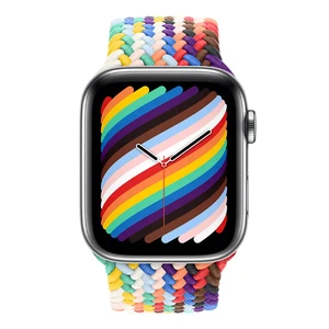 Плетеный монобраслет Apple Braided Solo Loop Pride Edition для Apple Watch Ultra 49mm | 45mm | 44mm | 42mm (MJXD3) Размер 7 - Фото 3