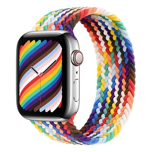 Плетеный монобраслет Apple Braided Solo Loop Pride Edition для Apple Watch Ultra 49mm | 45mm | 44mm | 42mm (MJXD3) Размер 7 MJXD3 - Фото 1