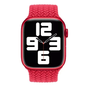 Ремешок Apple Braided Solo Loop (PRODUCT)RED (MP9J3) для Apple Watch 41mm | 40mm | 38mm Размер 4 - Фото 2