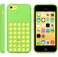 Cиликоновый чехол Apple Silicone Case Green (MF037) для iPhone 5C - Фото 5