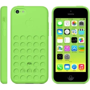 Силіконовий чохол Apple Silicone Case Green (MF037) для iPhone 5C - Фото 7
