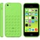 Cиликоновый чехол Apple Silicone Case Green (MF037) для iPhone 5C - Фото 7