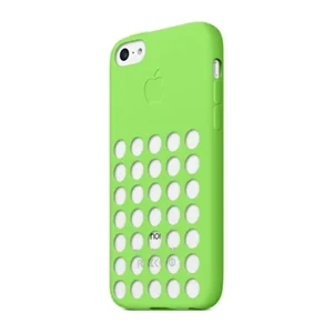 Силіконовий чохол Apple Silicone Case Green (MF037) для iPhone 5C - Фото 2