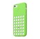 Cиликоновый чехол Apple Silicone Case Green (MF037) для iPhone 5C - Фото 2