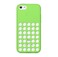 Cиликоновый чехол Apple Silicone Case Green (MF037) для iPhone 5C MF037 - Фото 1