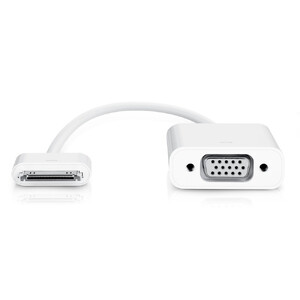 Адаптер (переходник) Apple 30-pin to VGA Adapter (MC552) для iPhone | iPad | iPod