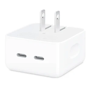 Компактный адаптер питания Apple Dual USB-C Port 35W (MNWM3) + EU адаптер