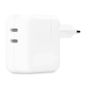 Сетевое зарядное устройство Apple Dual USB-C Port Power Adapter 35W (MNWP3) EU MNWP3 - Фото 1