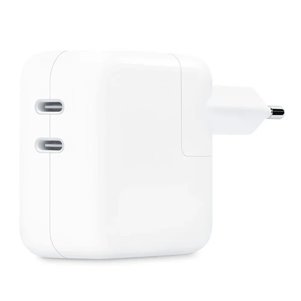 Зарядний пристрій Apple Dual USB-C Port Power Adapter 35W (MNWP3) EU у Рівному