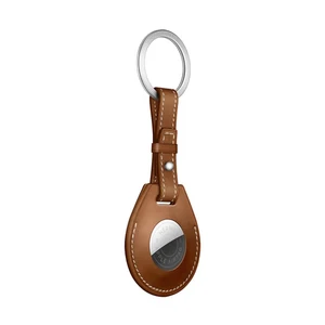 Брелок з кільцем Apple Hermès Key Ring Fauve (MX872) з AirTag - Фото 2