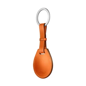 Брелок з кільцем Apple Hermès Key Ring Orange (MX882) з AirTag - Фото 3