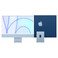 Apple iMac 24" M1 (2021) 512GB Touch ID Blue (MGPL3UA/A) Офіційний UA - Фото 3