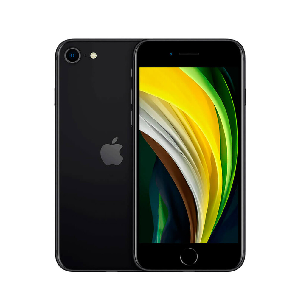 いいスタイル-Apple iPhone SE 2 64GB ブラック SIMフリー ：カ•メラの