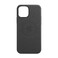Черный кожаный чехол Apple Leather Case with MagSafe Black (MHKA3) для iPhone 12 mini - Фото 3