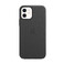 Черный кожаный чехол Apple Leather Case with MagSafe Black (MHKA3) для iPhone 12 mini - Фото 2